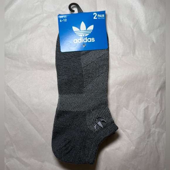 Adidas Ankle Socks no show 2 Pair - Picture 1 of 6